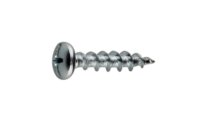Pan Head Philips and Slotted Drive Self Tapping Screws